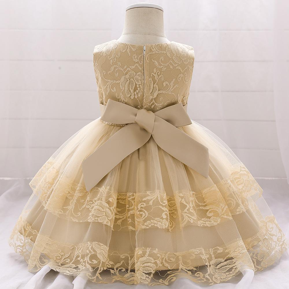 Baby Girls Summer Cute Fluffy  Lace Dress
