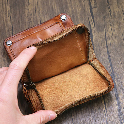 Multifunctional Wallet Card Coin Purse Leather Key Case