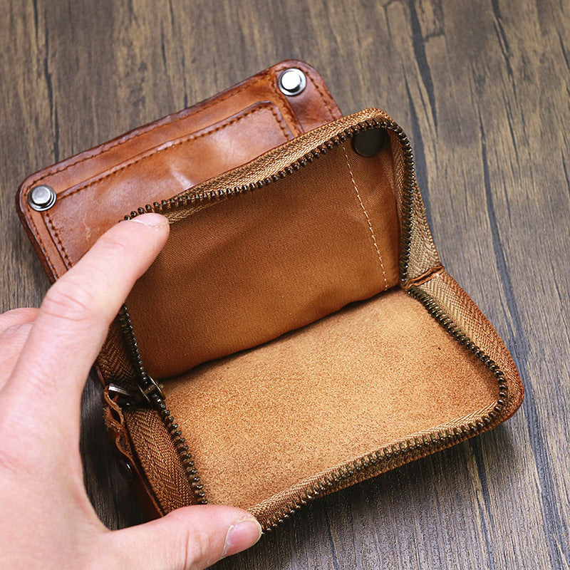 Multifunctional Wallet Card Coin Purse Leather Key Case