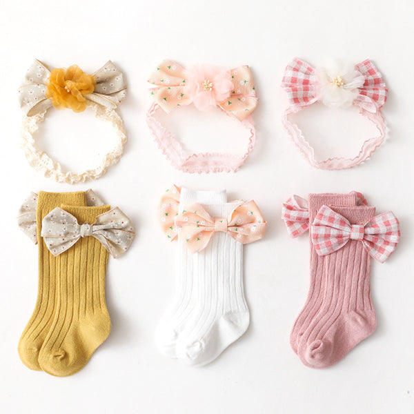 Baby Cute Headband and Socks
