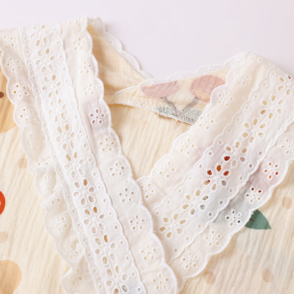 Japanese Cherry Kimono Pajamas