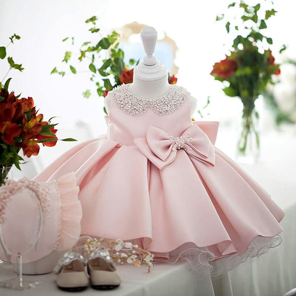 Elegant Flower Girl Fluffy Dress