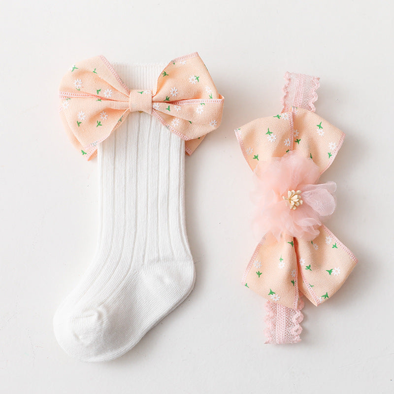 Baby Cute Headband and Socks