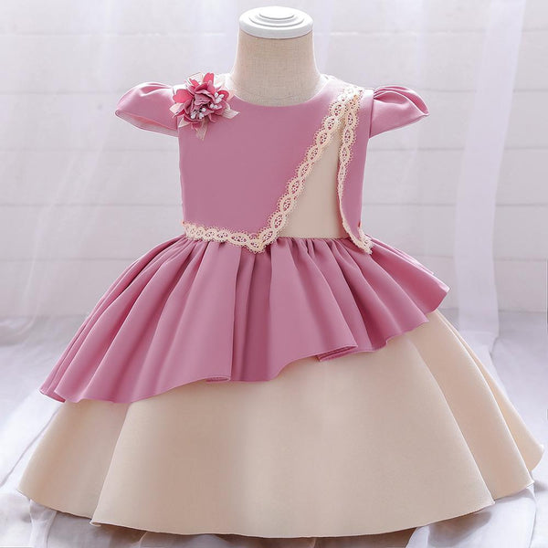 Elegant Baby Girls Summer Cute Fluffy  Party Dress