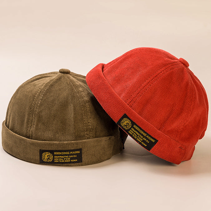 Corduroy Hip Hop Hat