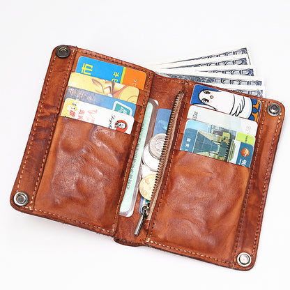 Vintage Leather Multifunctional Wallet