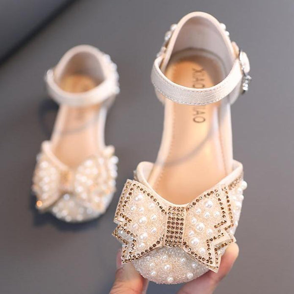 Girl's Sequin Beads Princess Shoes