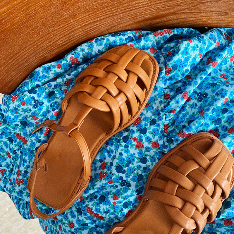 Summer Vintage Handmade Sandals