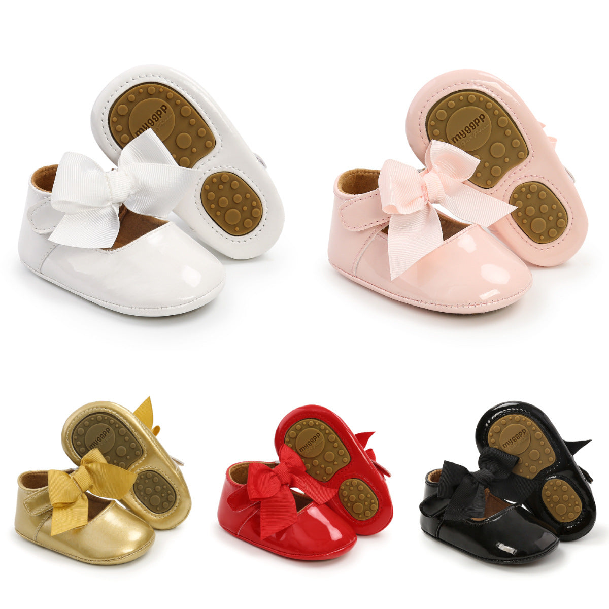 Lovely Baby Soft Sole Bowknot Toddler Shoes