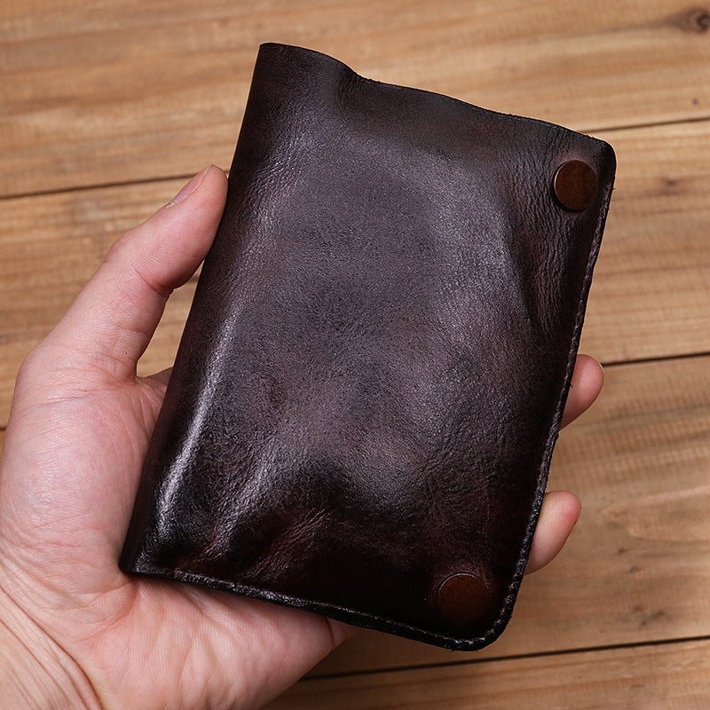 Retro Handmade Leather Wallet