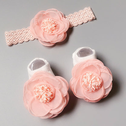 Baby Cute Hairband and Socks