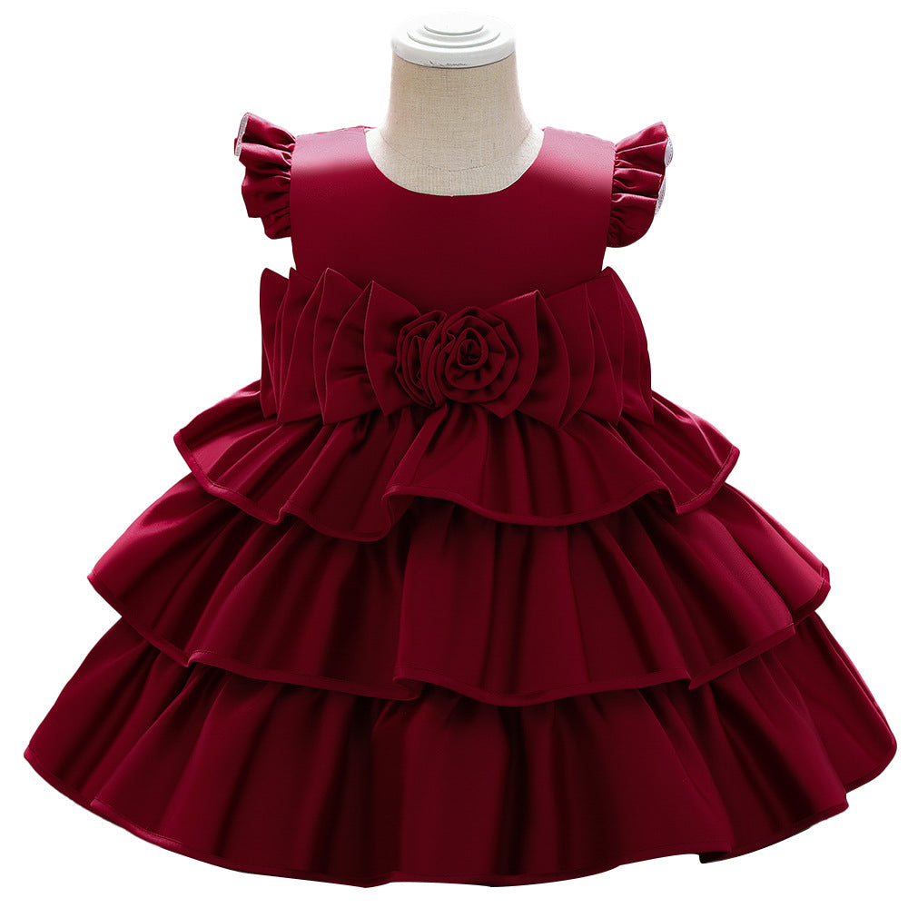 Girls Cake Princess Dress