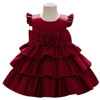 Girls Cake Princess Dress