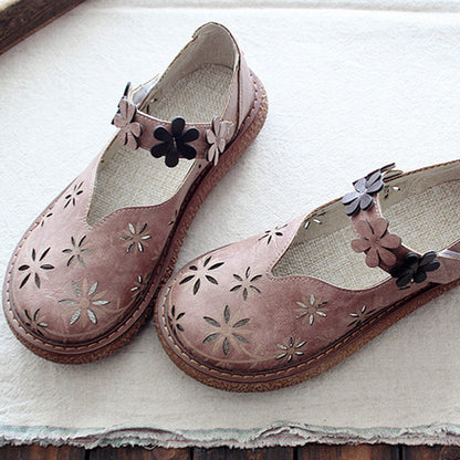 Summer Hollow Petals Sandal Shoes