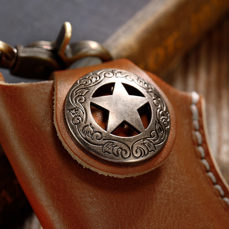 Lighter Leather Waist Hanging Holster