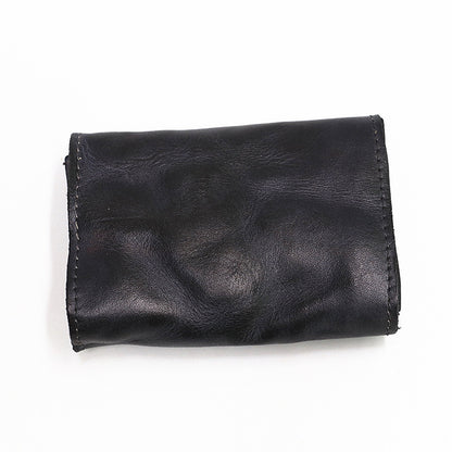 Retro Leather Buckle Small Coin Purse