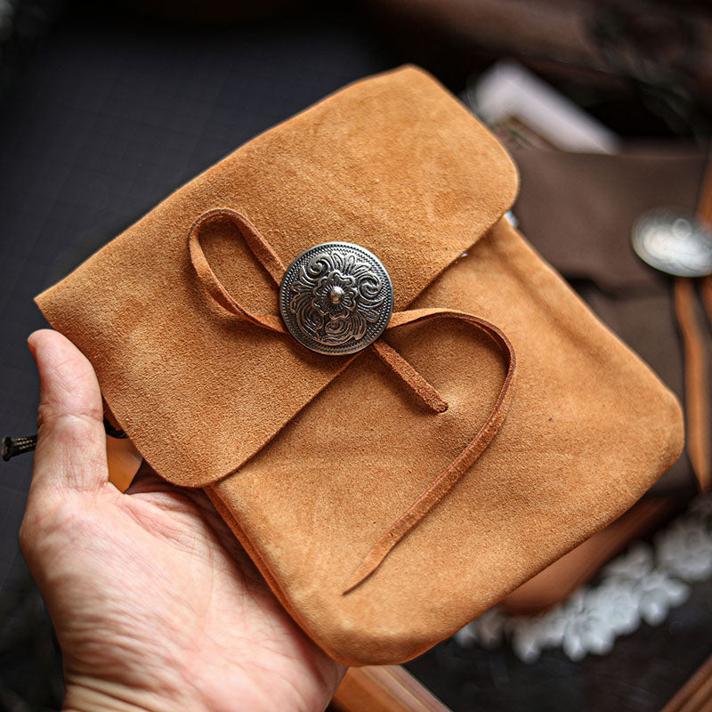 Cowhide Shoulder Messenger Mini Bag
