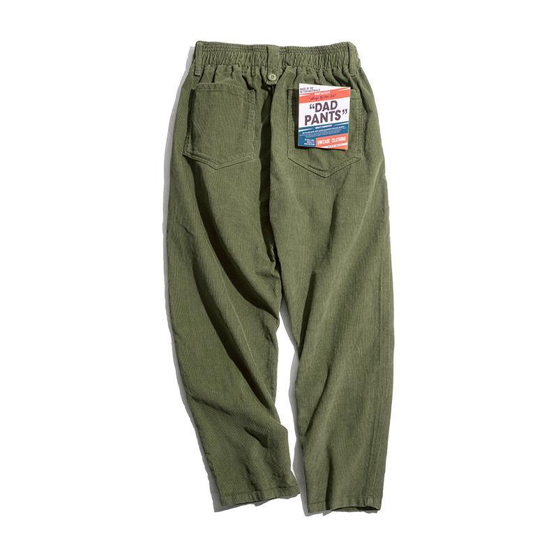 Retro  Corduroy Pants
