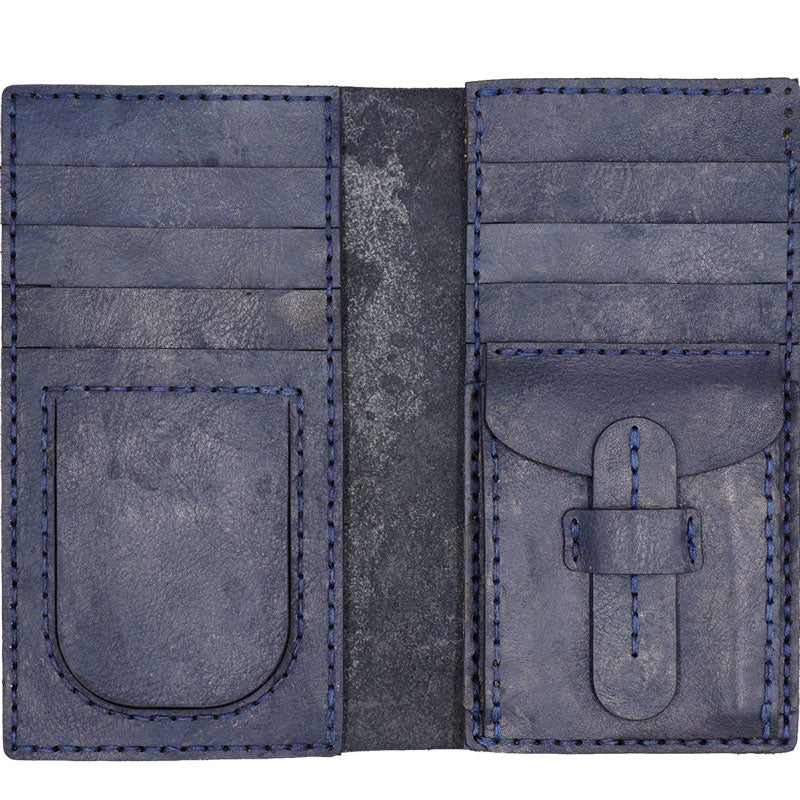 Handmade Leather Mid-length Wallet