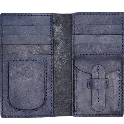 Handmade Leather Mid-length Wallet