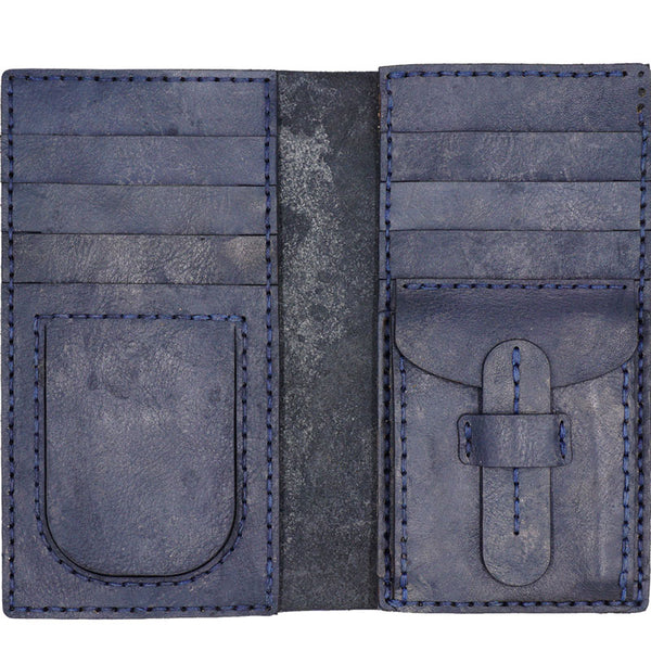 Handmade Leather Mid-length Wallet
