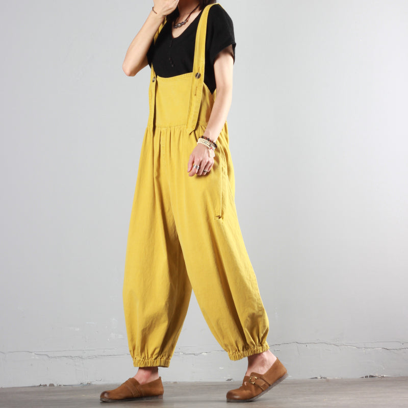 Retro Loose Overalls