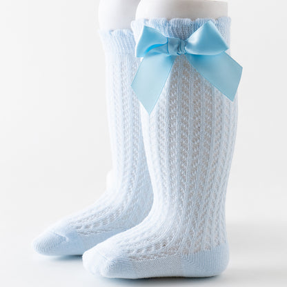 Baby Bowknot Mesh Socks