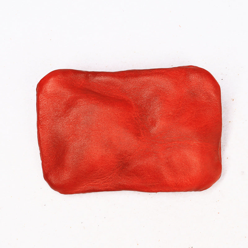 Vintage Leather Small Coin Wallet