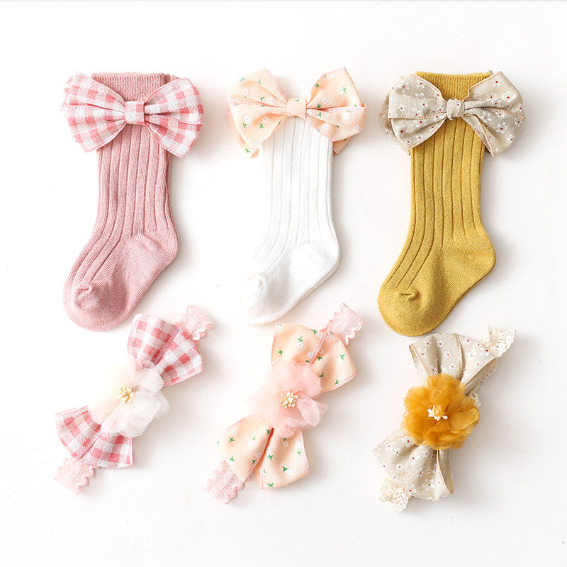 Baby Cute Headband and Socks