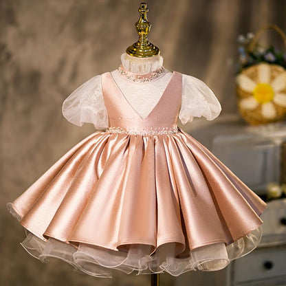 Flower Puffy Princess Dress