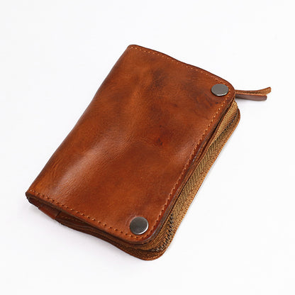 Multifunctional Wallet Card Coin Purse Leather Key Case
