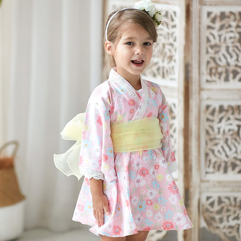 Cute Kimono For Girls