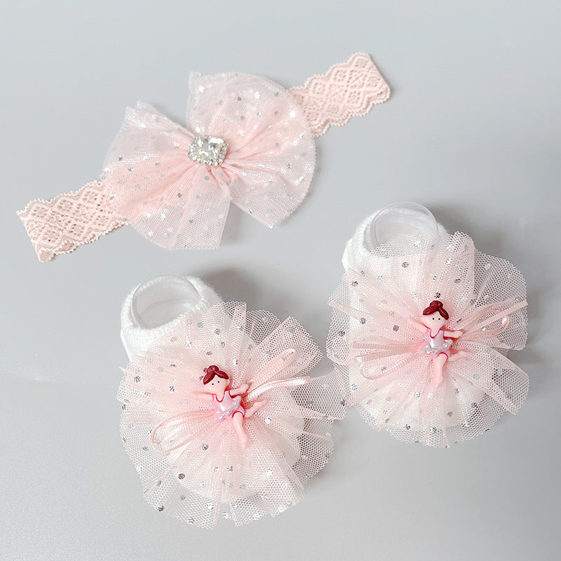 Baby Cute Hairband and Socks