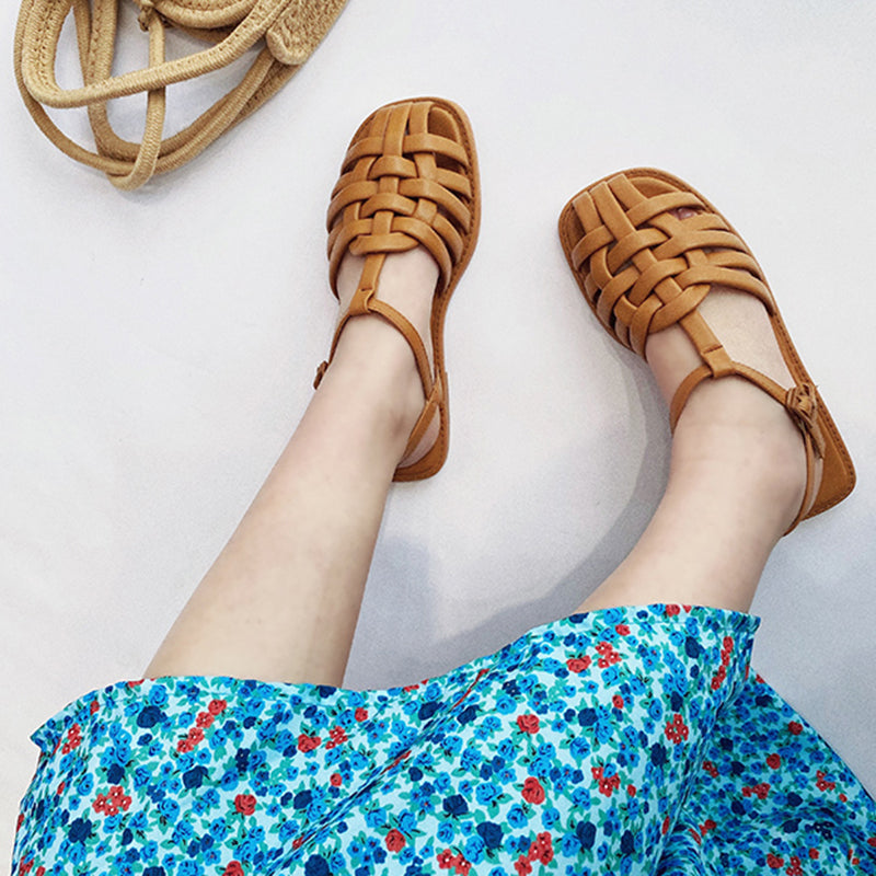Summer Vintage Handmade Sandals