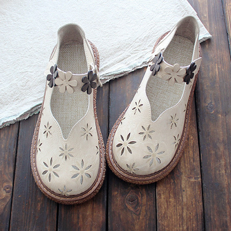 Summer Hollow Petals Sandal Shoes