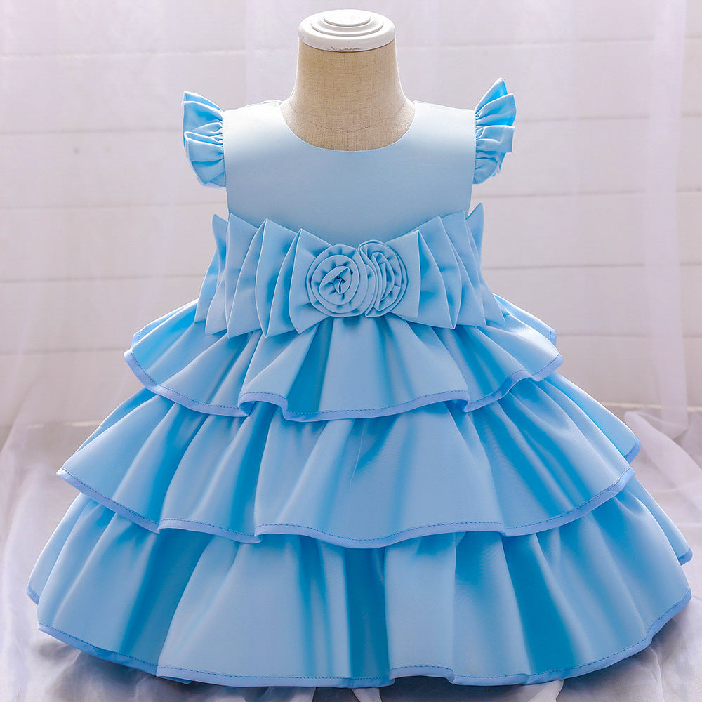Girls Cake Princess Dress
