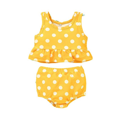 Girls Cute Printed Bikini