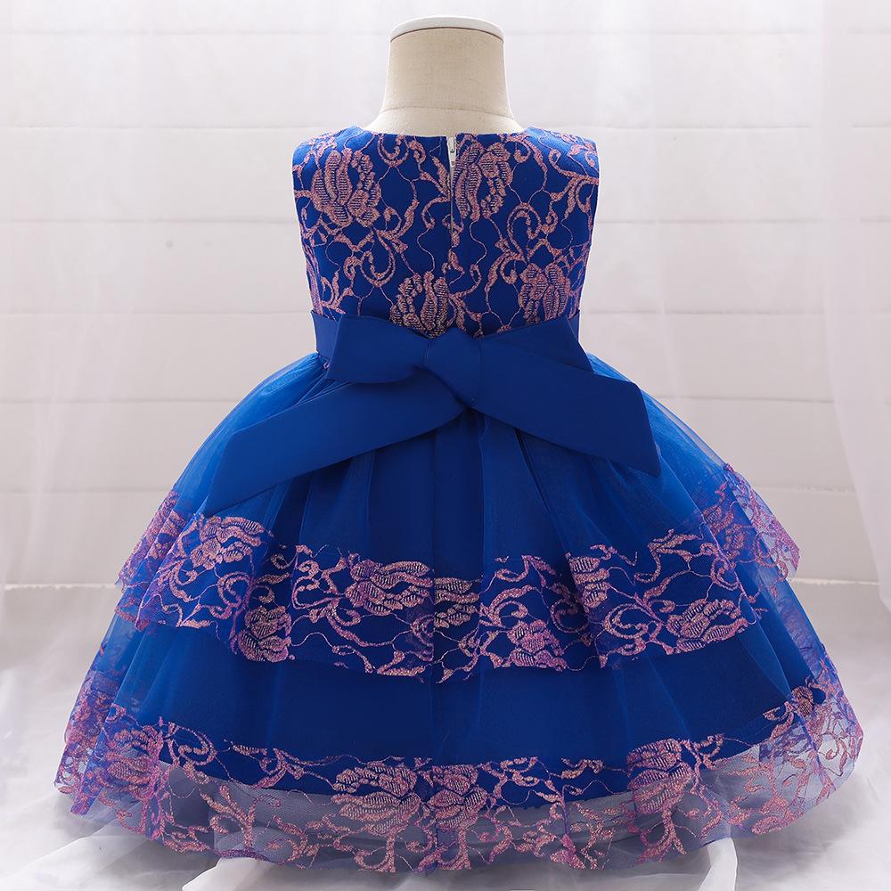 Baby Girls Summer Cute Fluffy  Lace Dress