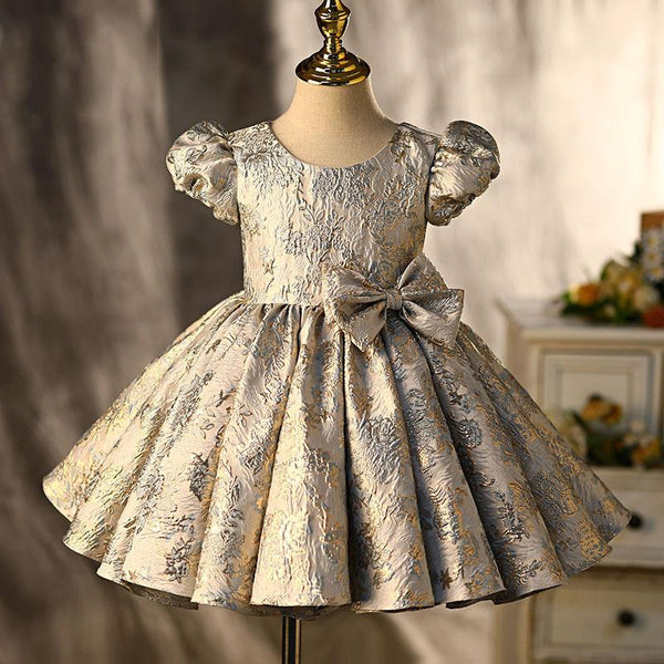 Vintage Elegant Fluffy Birthday Princess Dress