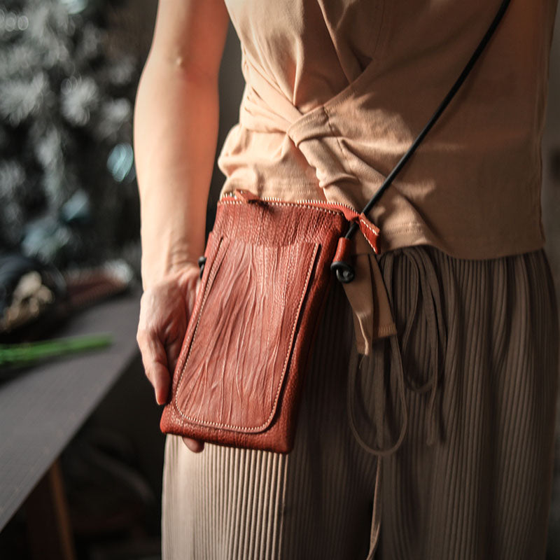 Cowhide Shoulder Messenger Bag