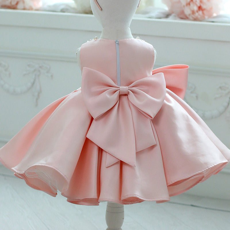 Elegant Baby Flower Girl Fluffy Dress