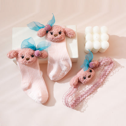Baby Princess Hairband and Socks