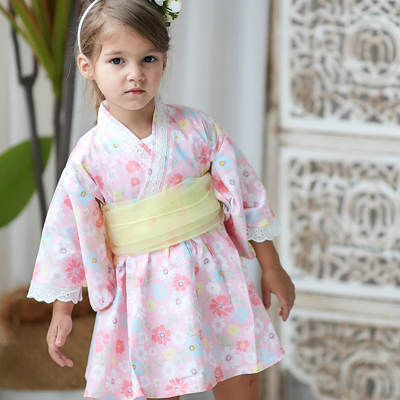 Cute Kimono For Girls