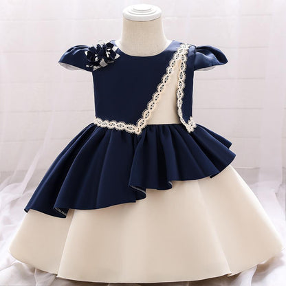 Elegant Baby Girls Summer Cute Fluffy  Party Dress