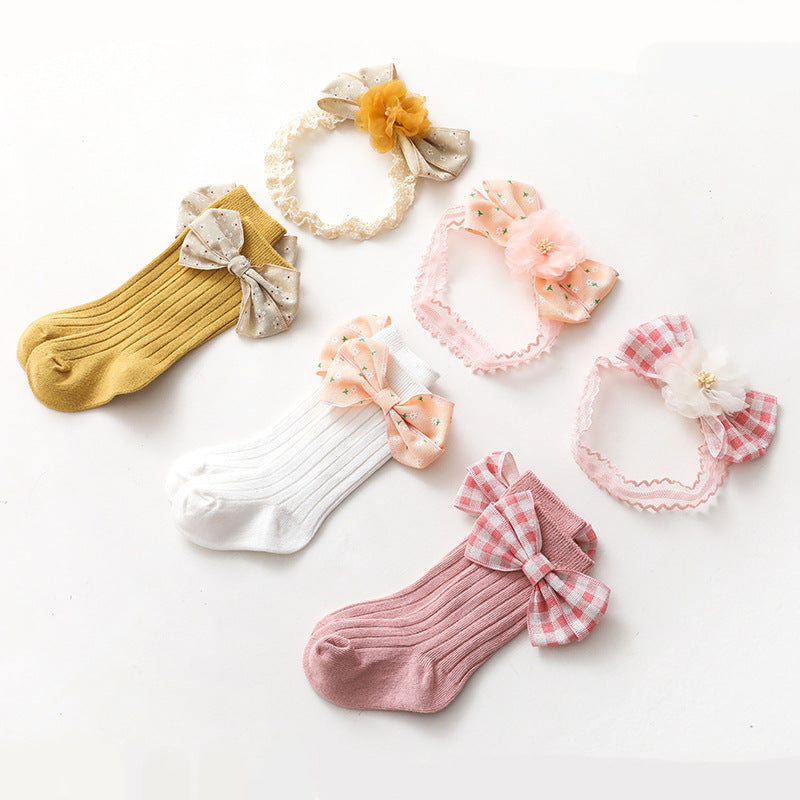 Baby Cute Headband and Socks