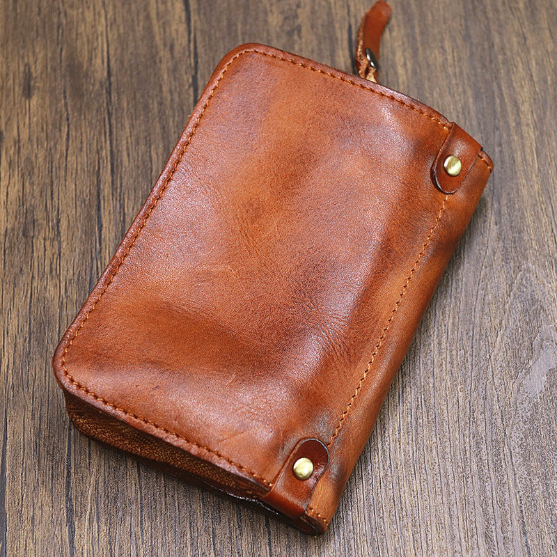Multifunctional Wallet Card Coin Purse Leather Key Case