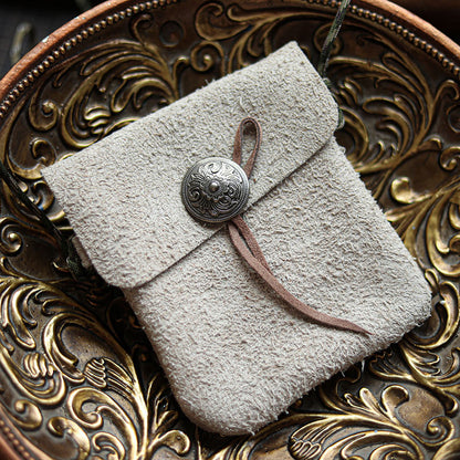 Cowhide Shoulder Messenger Mini Bag