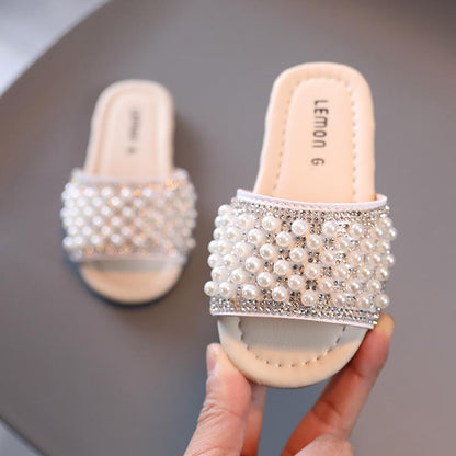 Children's Bead Beach Shoes Slippers