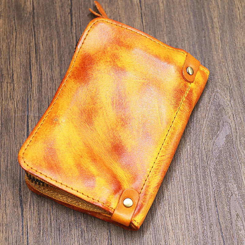Multifunctional Wallet Card Coin Purse Leather Key Case