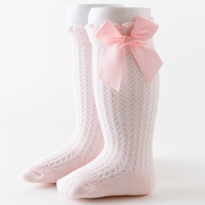 Baby Bowknot Mesh Socks